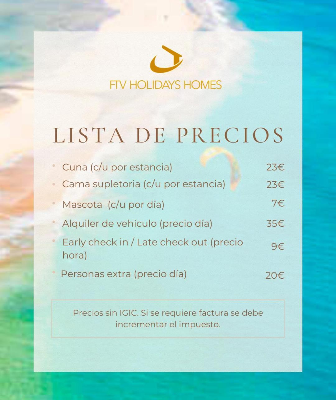 Ftv Holidays Homes Corralejo Exteriér fotografie